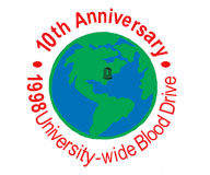 1998 logo shows a globe