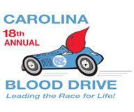 2006 logo shows a blood drop driving a race car